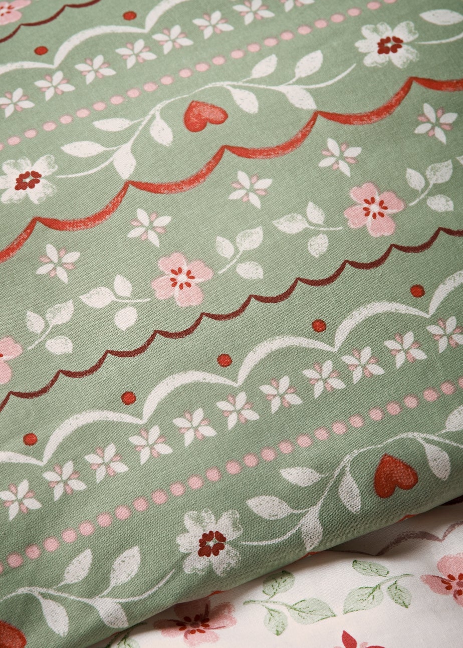 Red Robin Fairisle Duvet Set