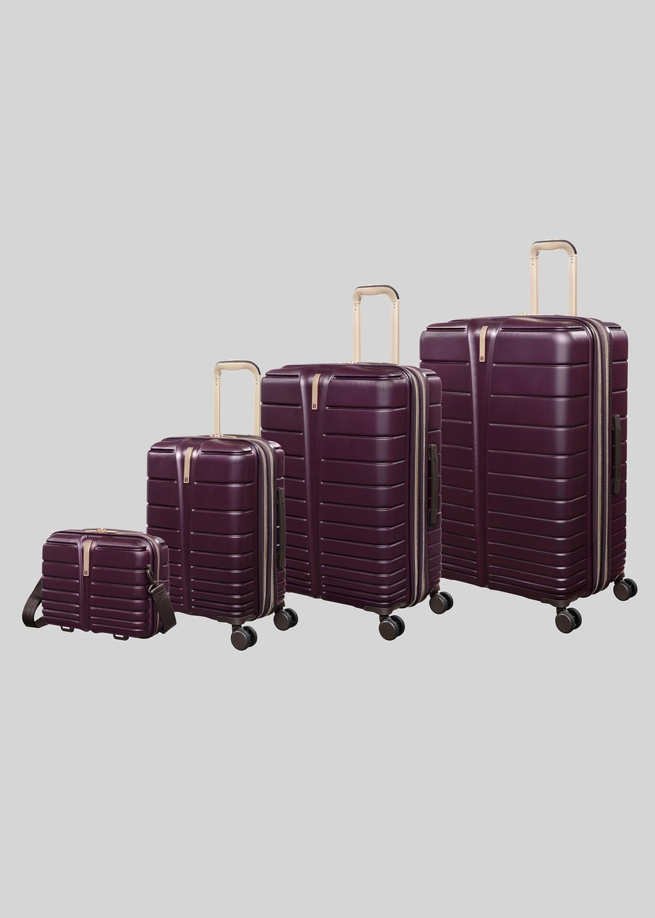 IT Luggage Burgundy Fascinate Hard Suitcase