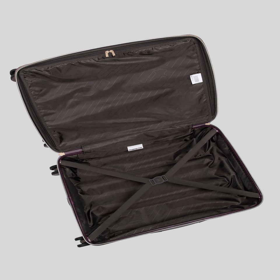 IT Luggage Burgundy Fascinate Hard Suitcase