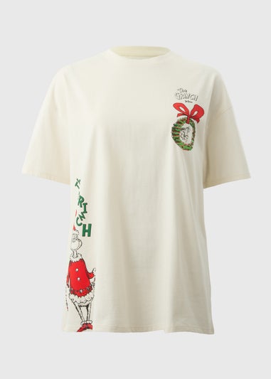 Cream Grinch T Shirt