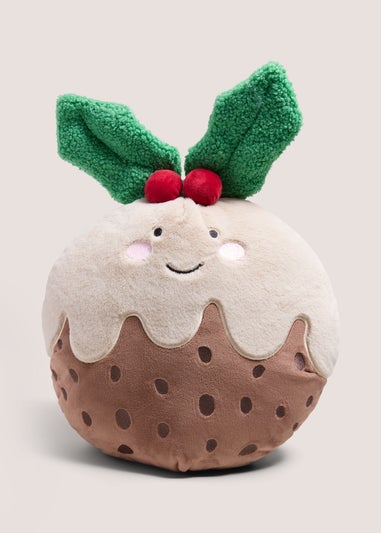 Christmas Pudding Shaped Cushion