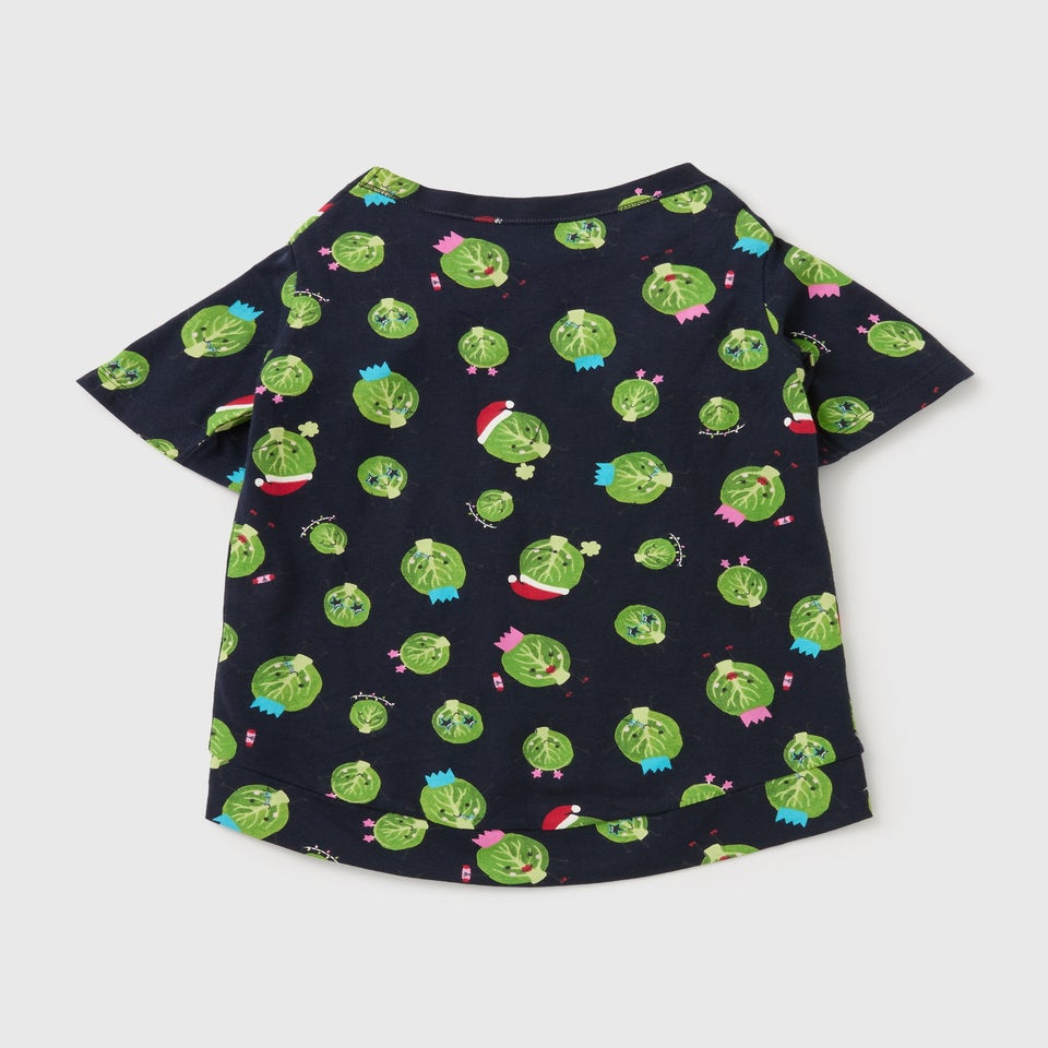 Navy Matching Family Sprout Pet Pyjamas