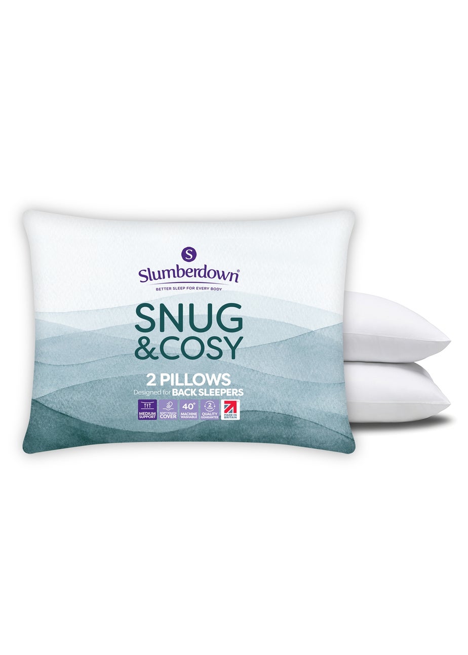 Slumberdown Snug & Cosy Pillow Pair