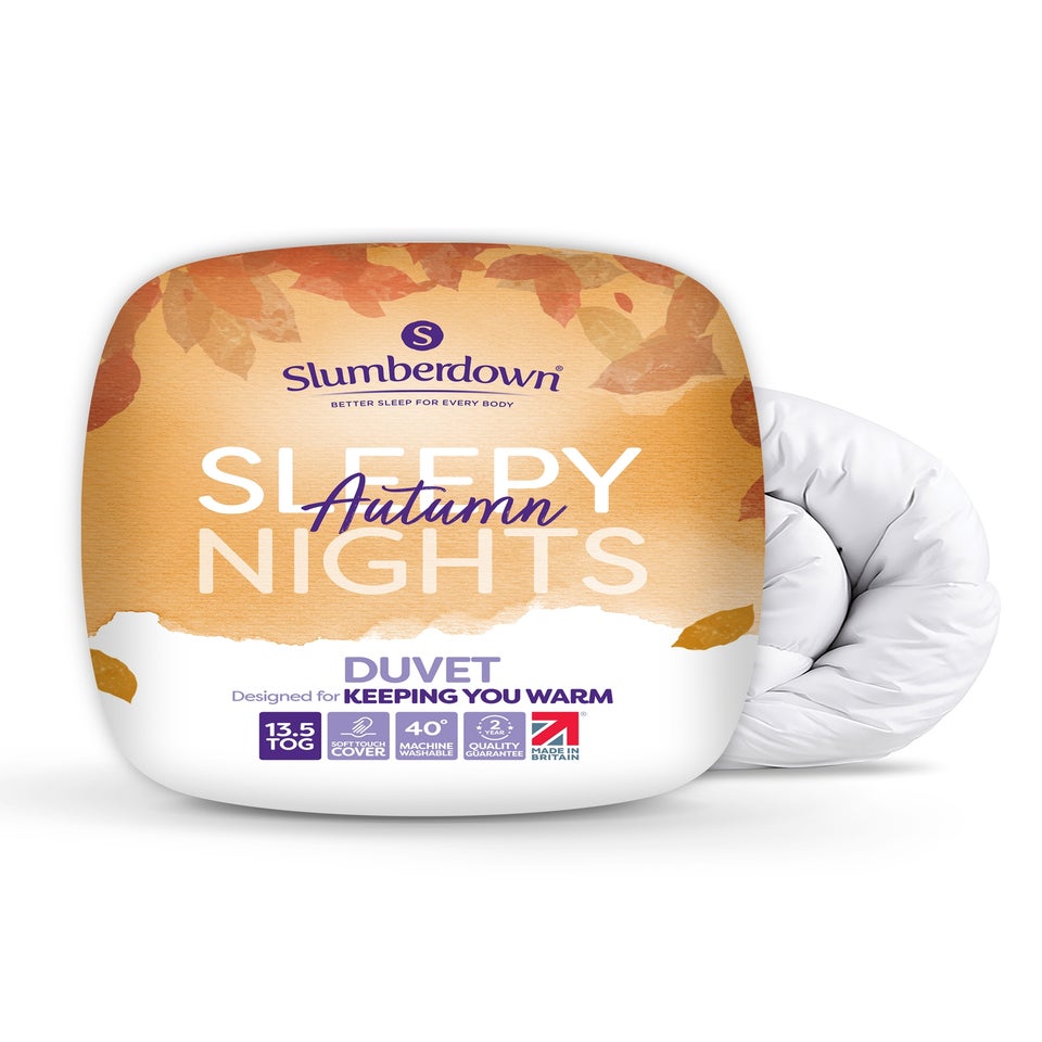 Slumberdown White Autumn Nights Duvet (13.5 Tog)