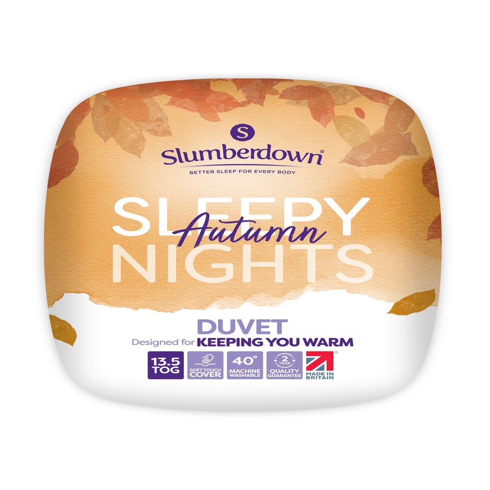 Slumberdown White Autumn Nights Duvet (13.5 Tog)