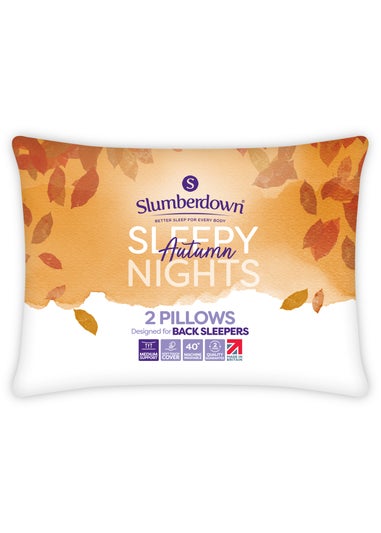 Slumberdown Autumn Nights Pillow Pair