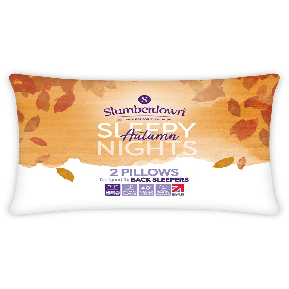 Slumberdown Autumn Nights Pillow Pair