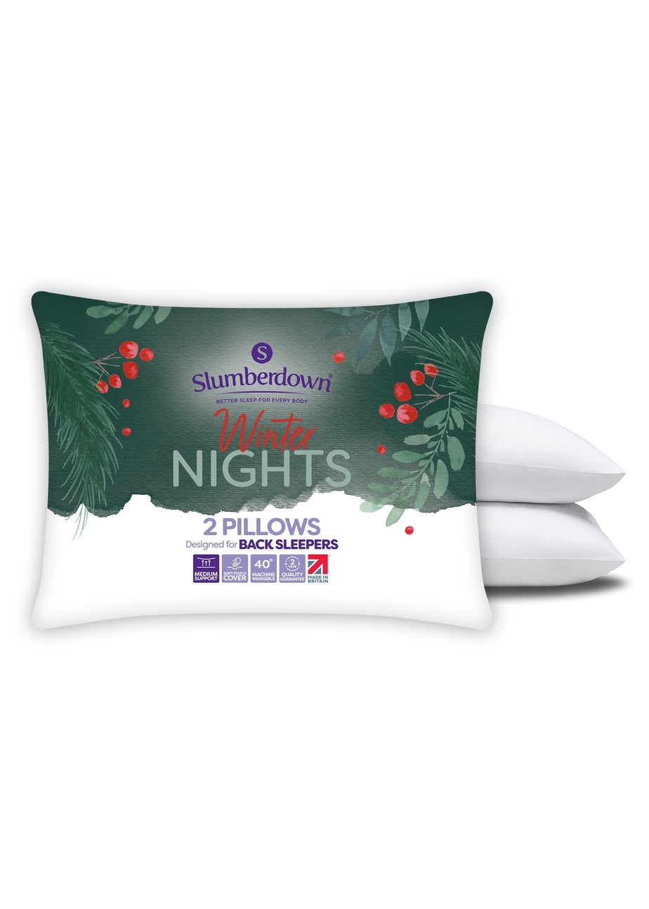 Slumberdown Winter Night Pillow Pair