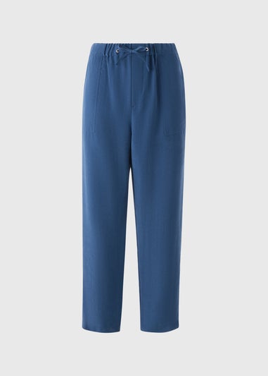 Blue Utility Joggers