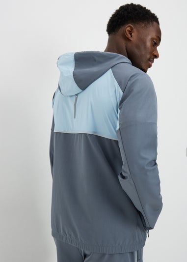 Souluxe Blue Co Ord Zip Up Jacket