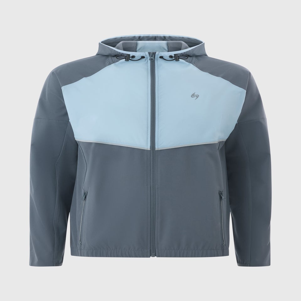 Souluxe Blue Co Ord Zip Up Jacket