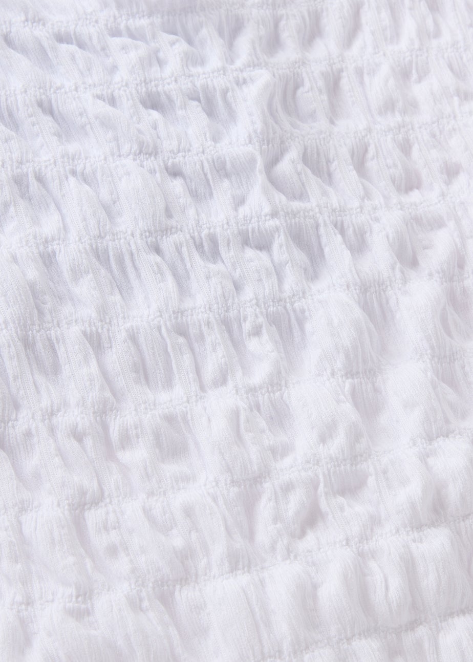 2 Pack Girls Black & White Crinkle Tops (7-15yrs)