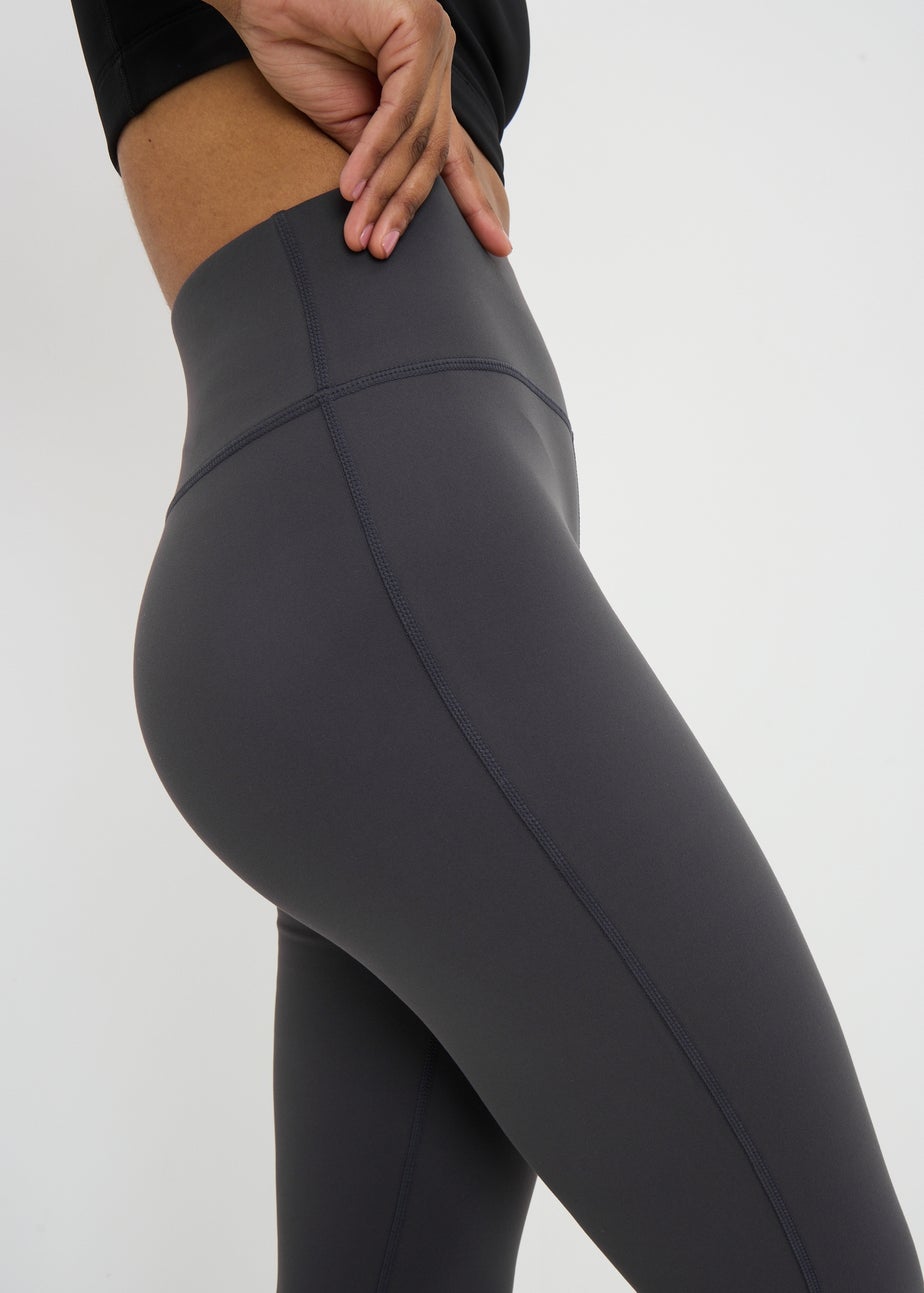 Grey Peached Long Leggings