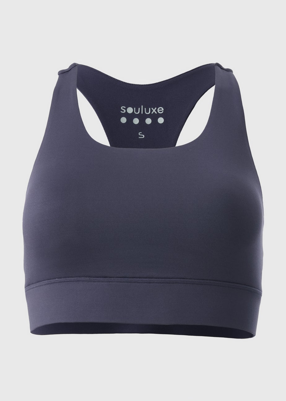 Souluxe Grape Crop Top Bra