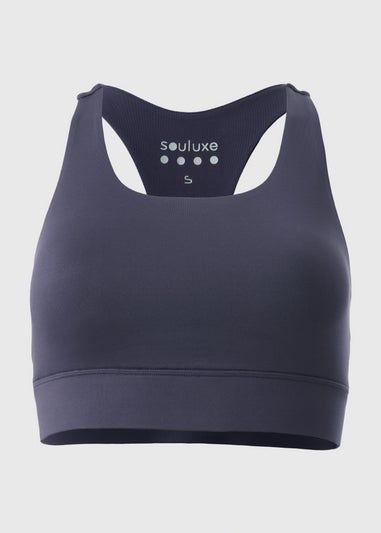 Souluxe Grape Crop Top Bra