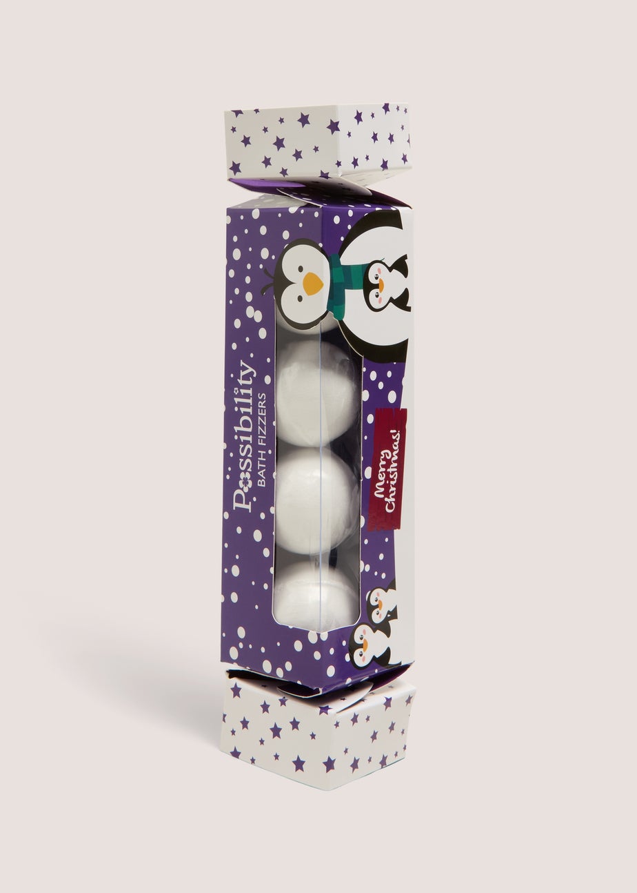 4 Pack Penguin Bath Bombs