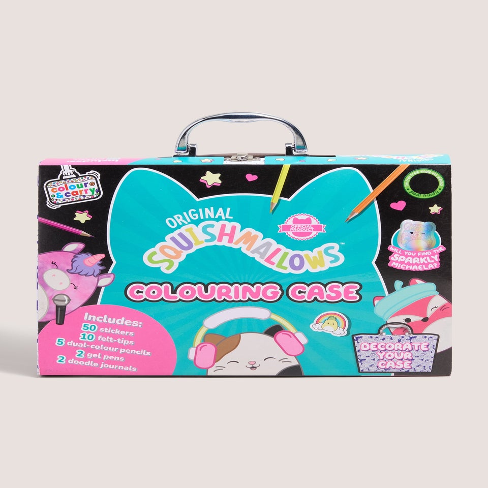 Squishmallows Colour & Carry Kit