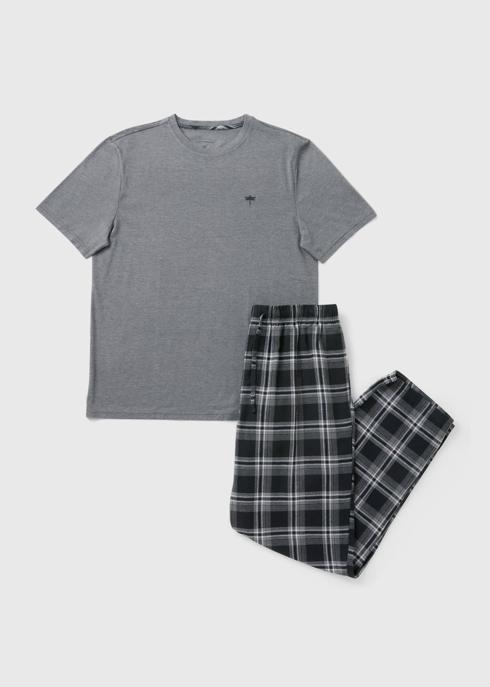 Grey Check Pyjama Set
