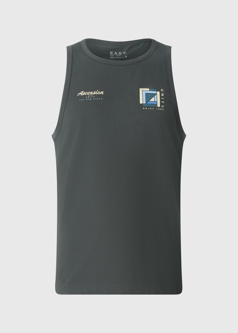 Charcoal Ascension Graphic Vest