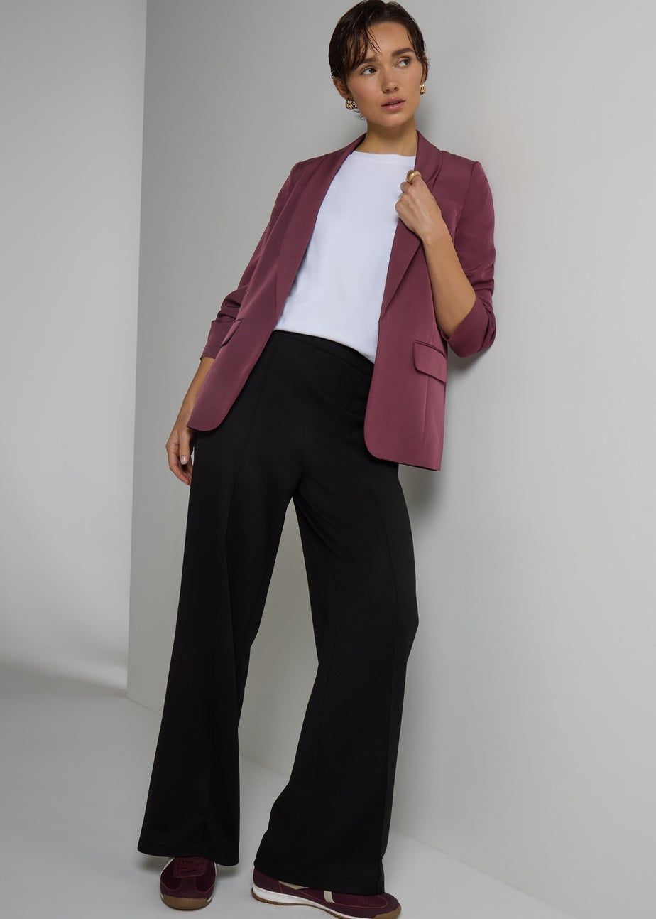 Et Vous Burgundy Blazer