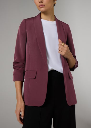 Et Vous Burgundy Blazer