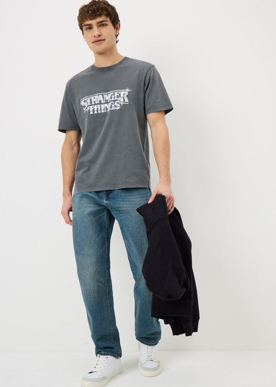 Stranger Things Charcoal Matching Family T-Shirt