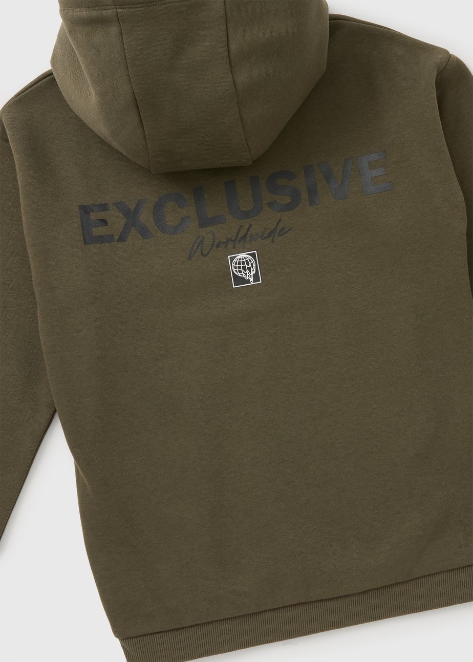 Boys Khaki Exclusive Hoodie (7-15 Years)