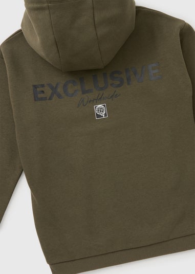 Boys Khaki Exclusive Hoodie (7-15 Years)