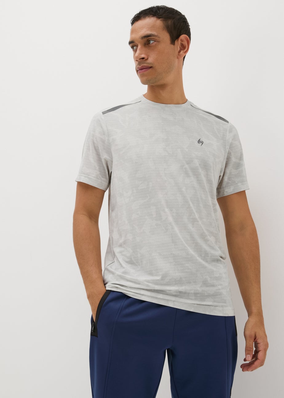 Souluxe White Printed T-Shirt