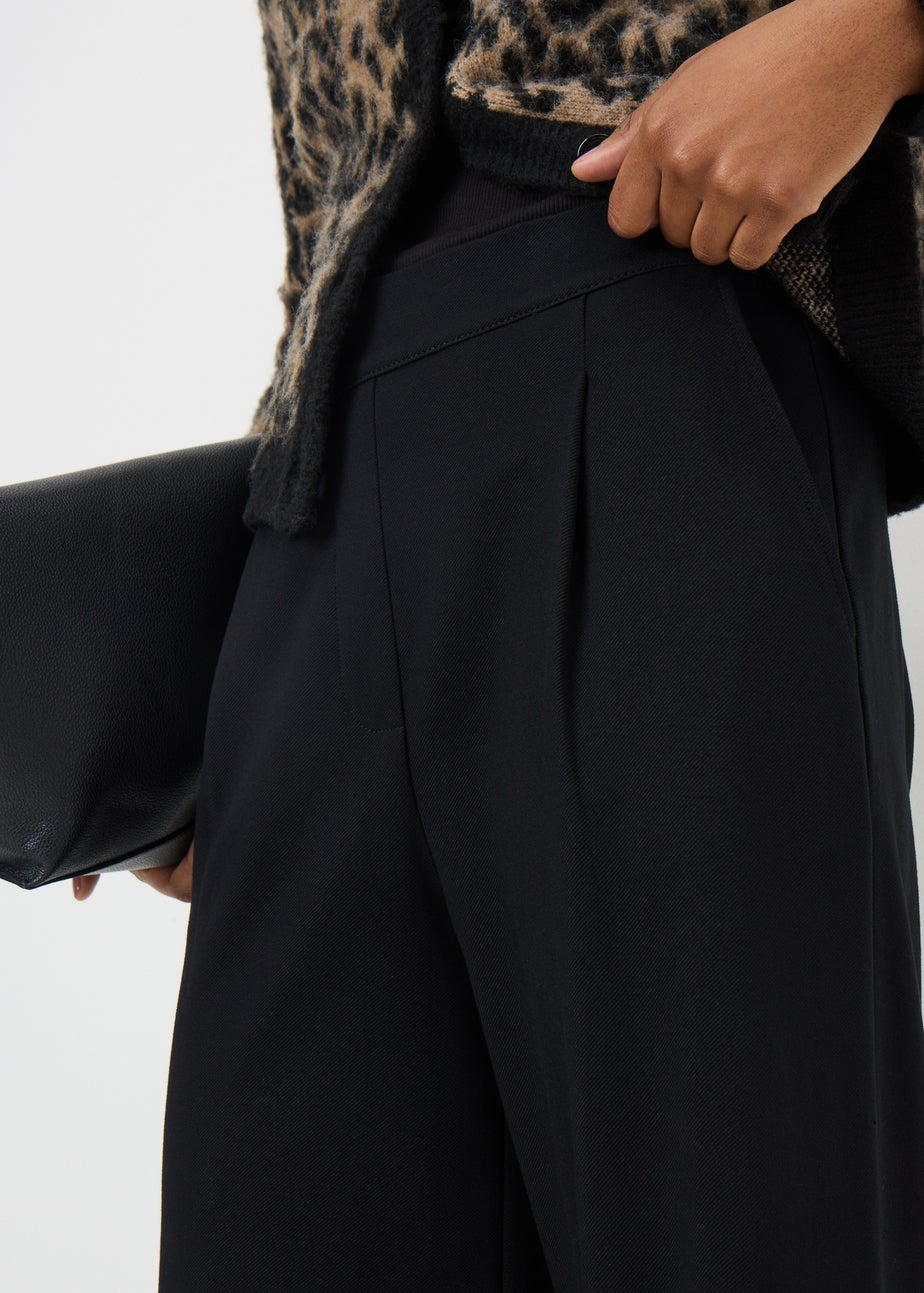 Black Formal Waistband Trousers