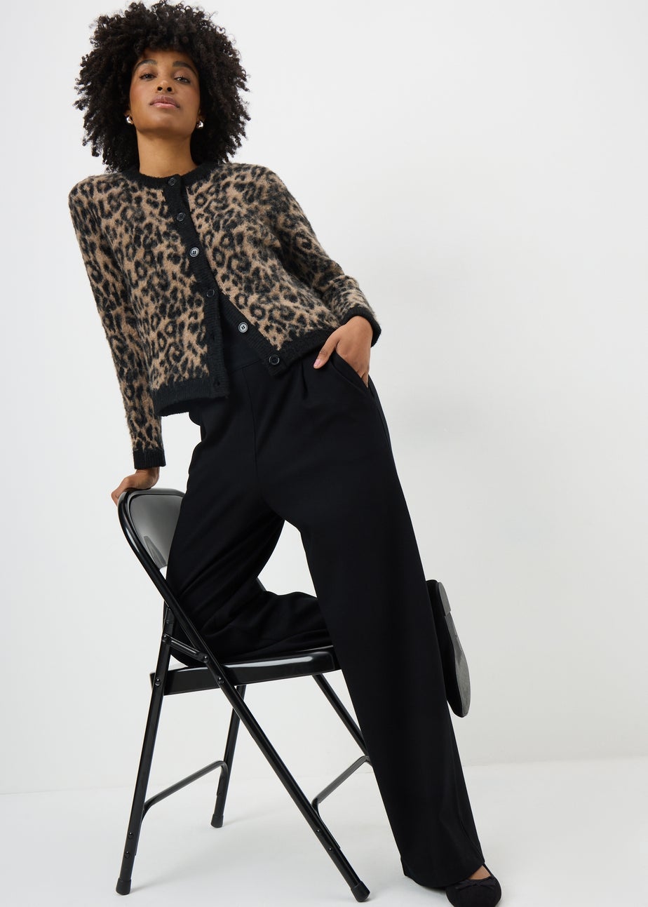 Black Formal Waistband Trousers