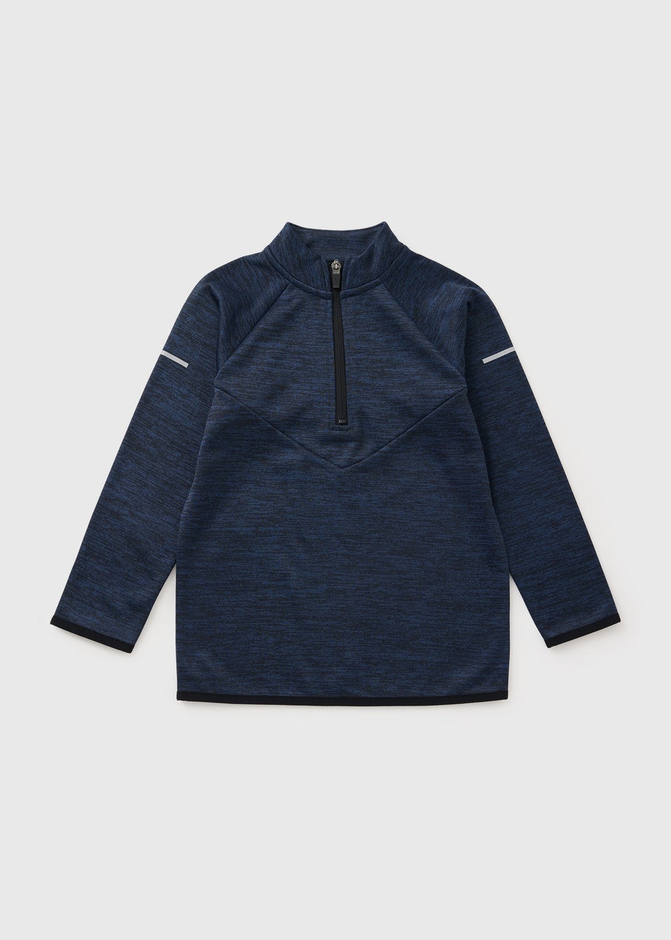 Boys Navy Sport Half Zip Co Ord Top (7-15yrs)