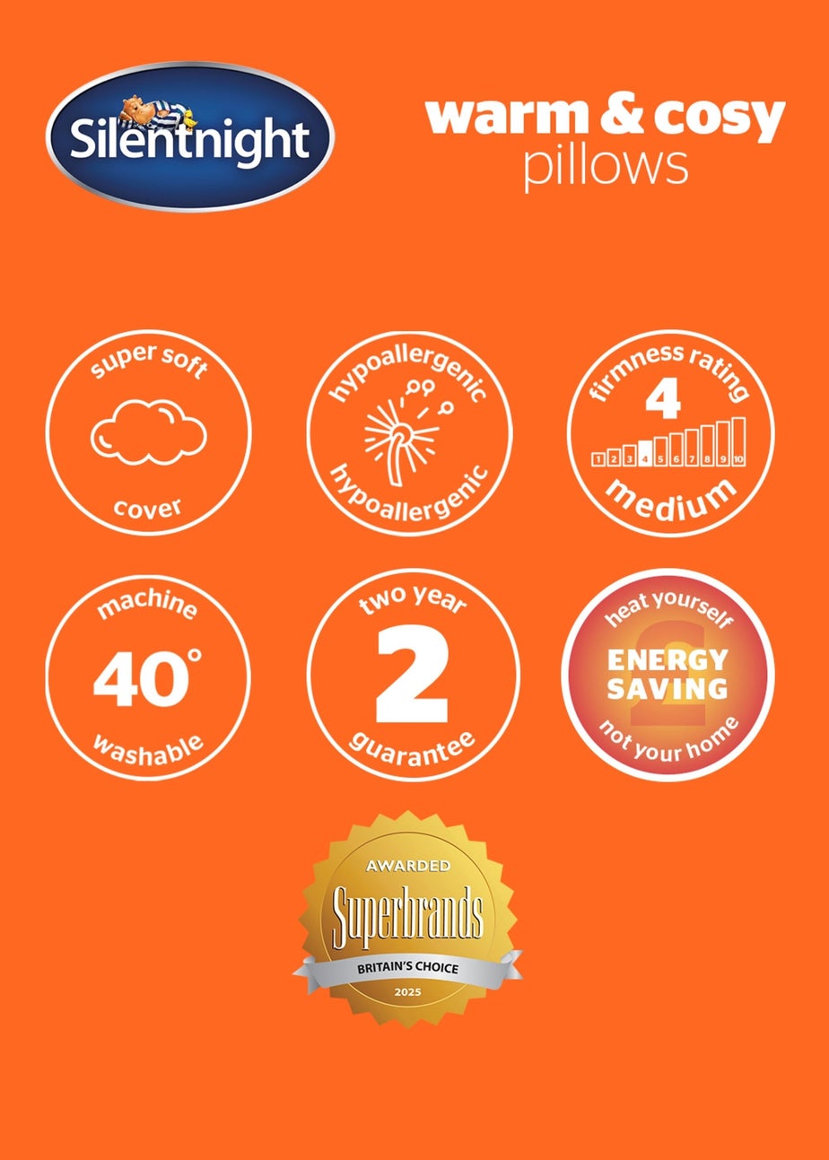 Silentnight Warm & Cosy Pillow Pair