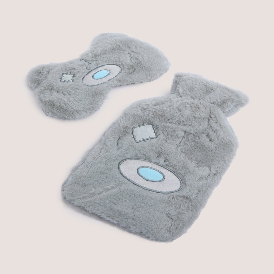 Tatty Teddy Hot water Bottle & Eye mask Set