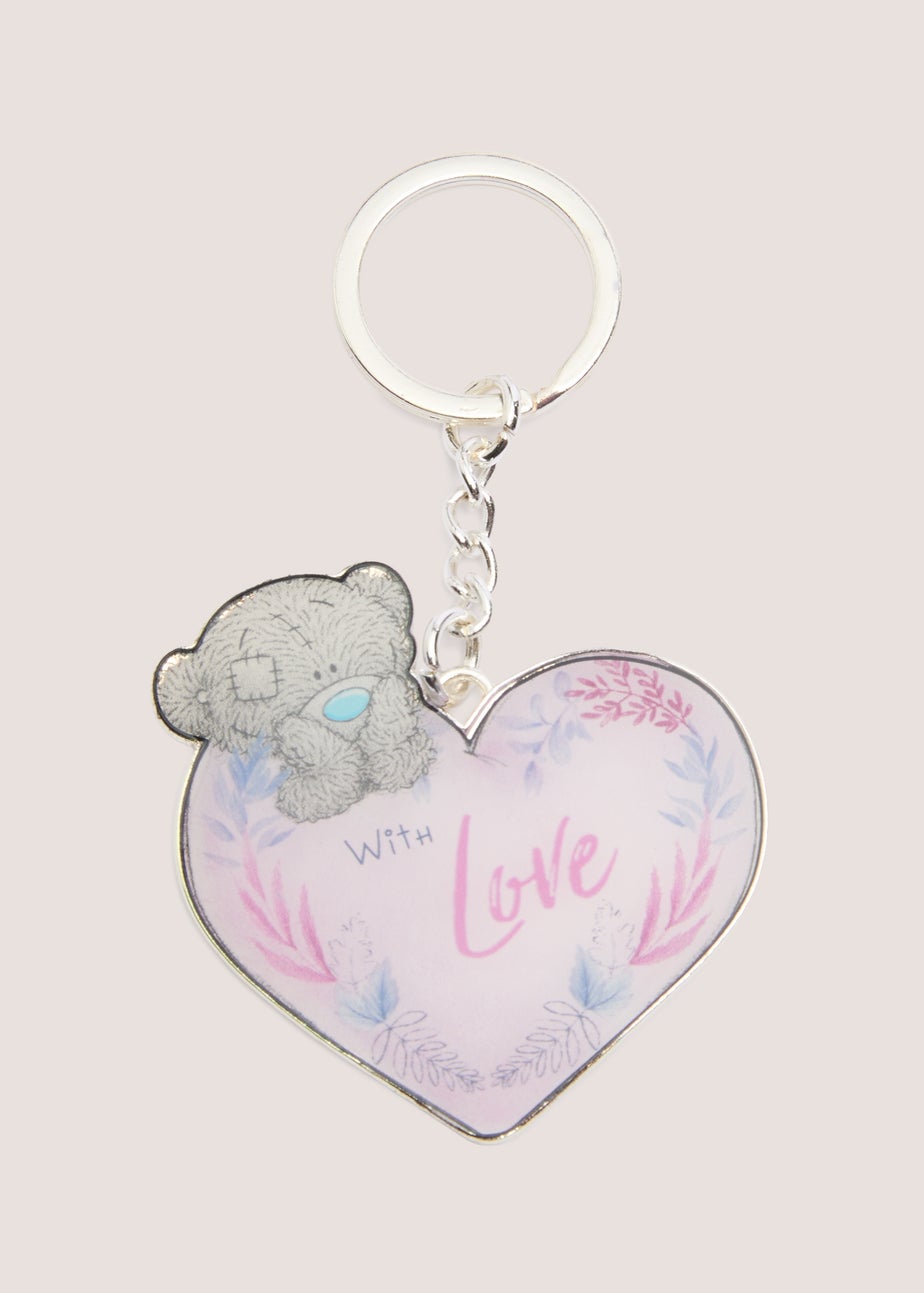 Tatty Teddy Heart Keyring