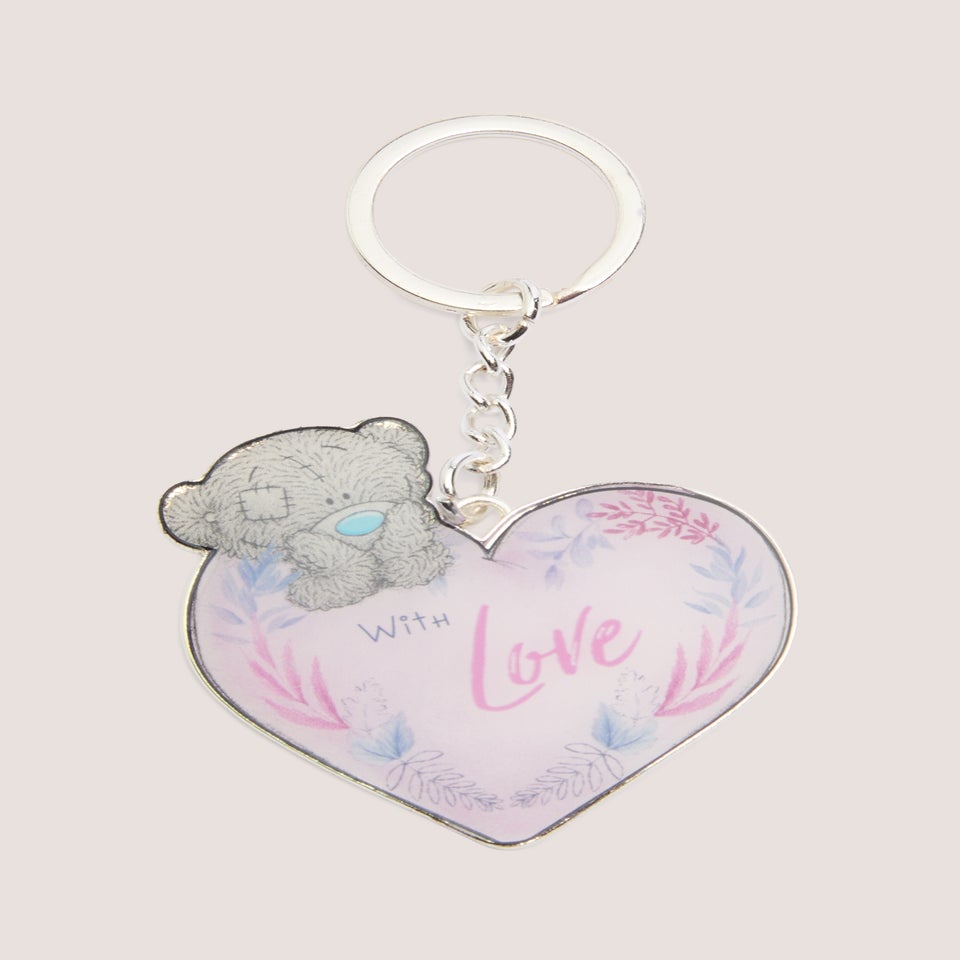 Tatty Teddy Heart Keyring