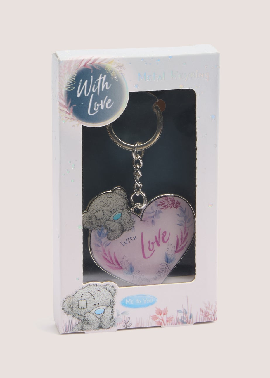 Tatty Teddy Heart Keyring