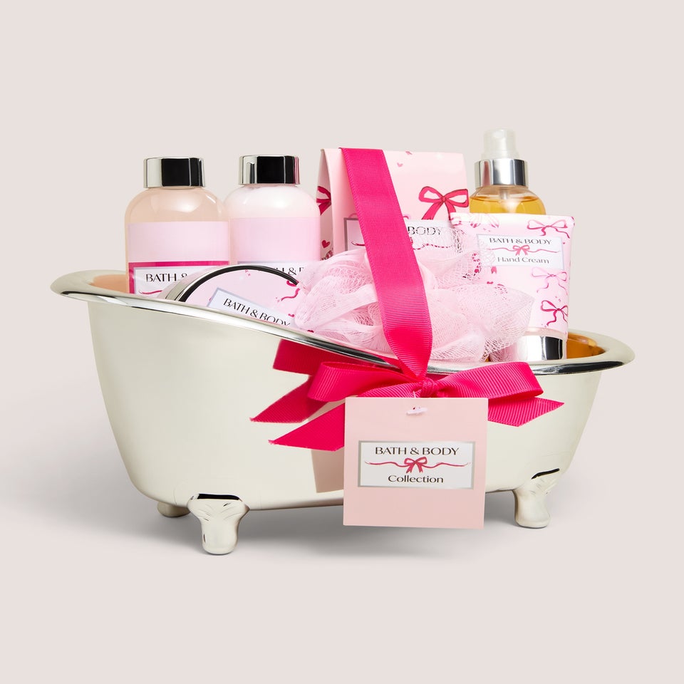 Pink Bath Gift Set