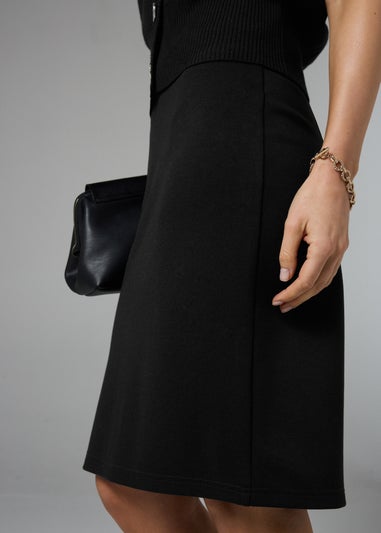 Et Vous Black Midi Pencil Skirt