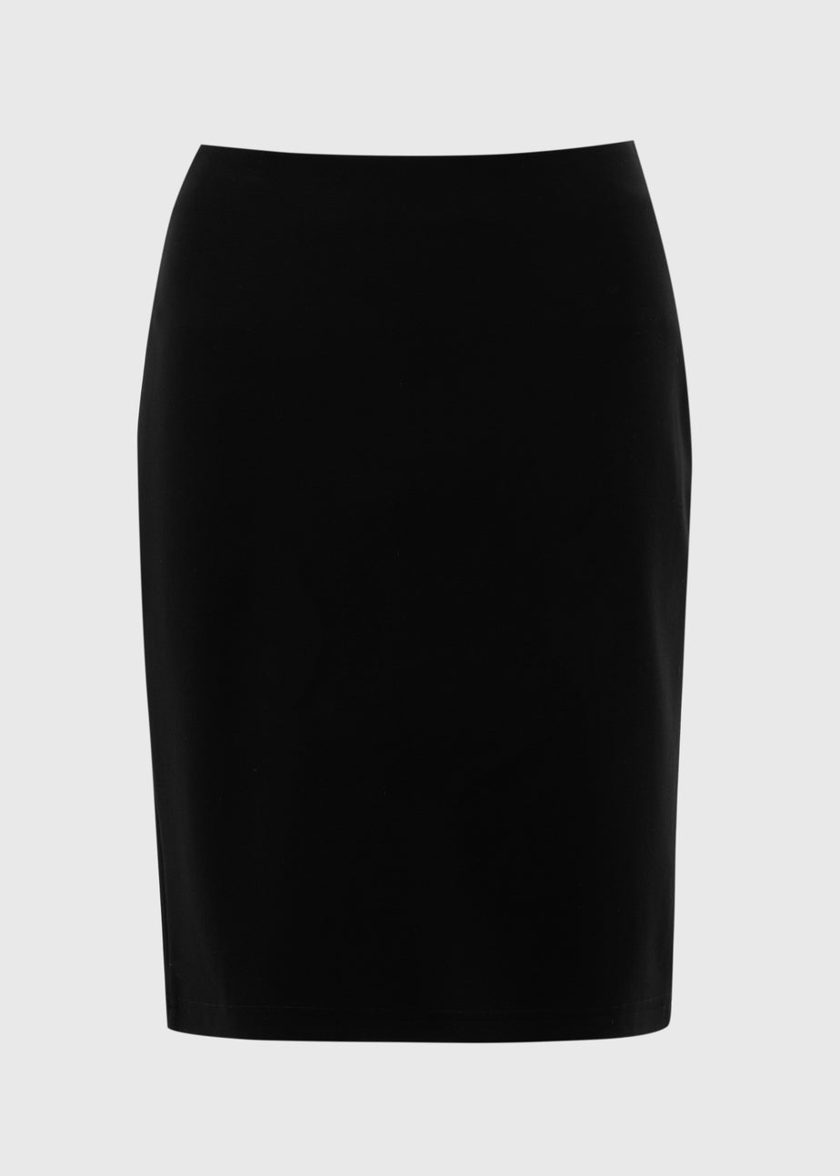 Et Vous Black Midi Pencil Skirt