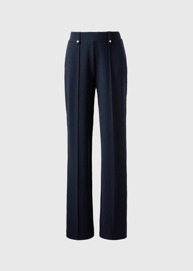 Et Vous Ribbed Straight Leg Trousers