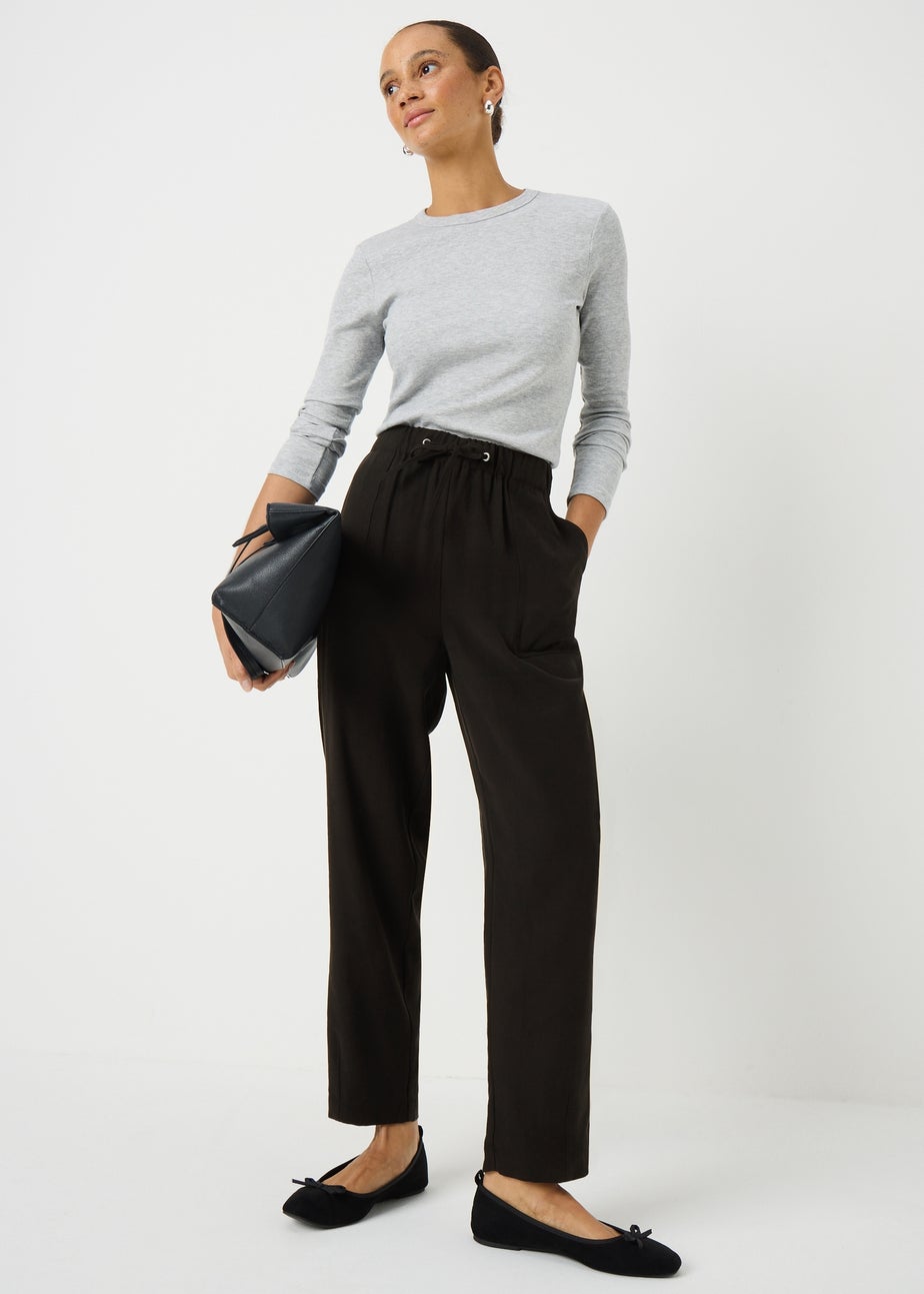 Black Utility Jogging Bottoms