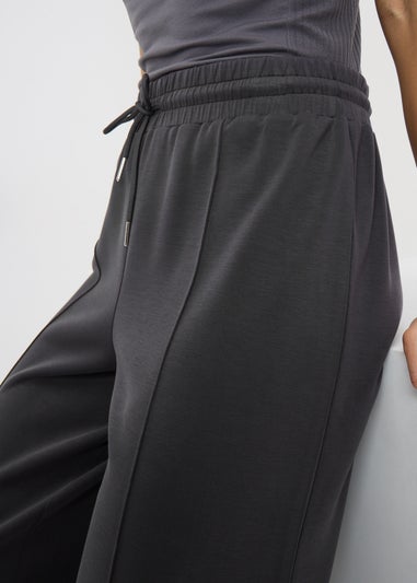 Souluxe Grey Wide Leg Jogging Bottoms