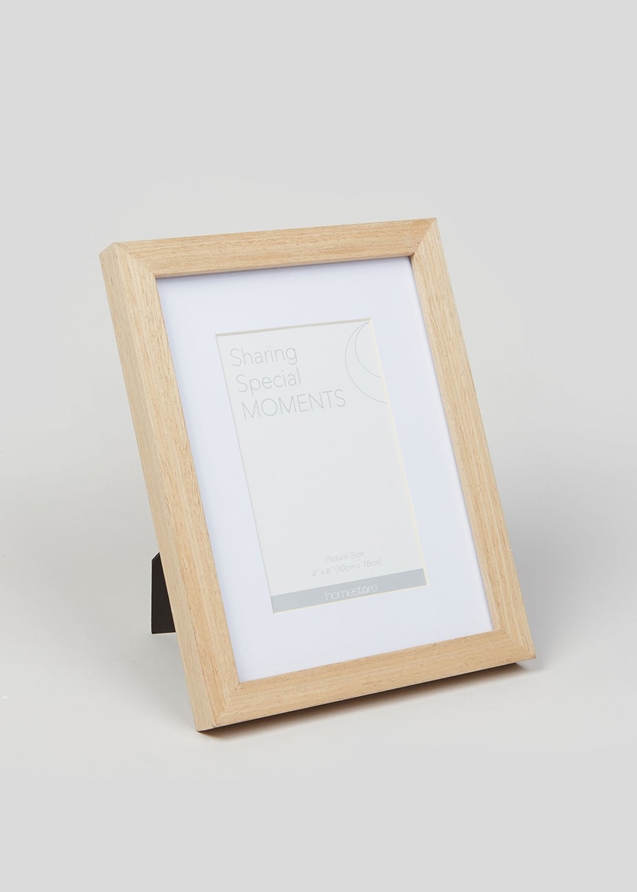 Natural Wooden Photo Frame
