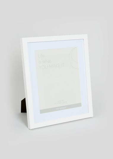 White Photo Frame