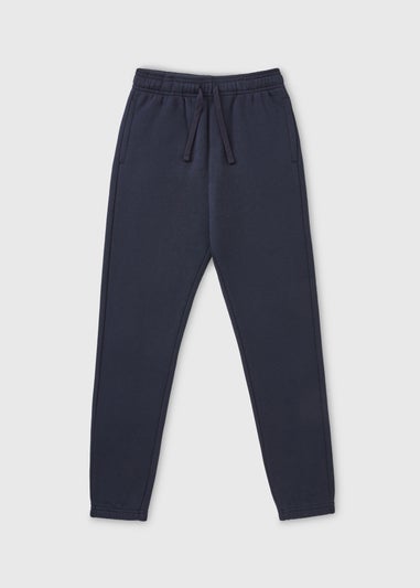 Boys Navy Jogging Bottoms (4-13yrs)