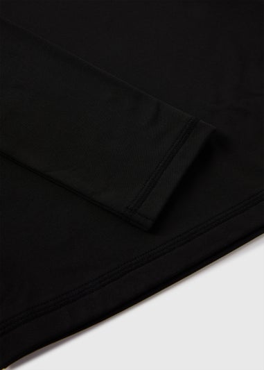 Boys Black Base Layer Top (4-13yrs)