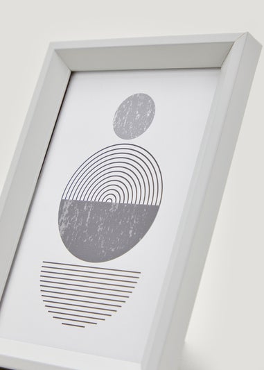 Grey Plastic 4x6 Frame