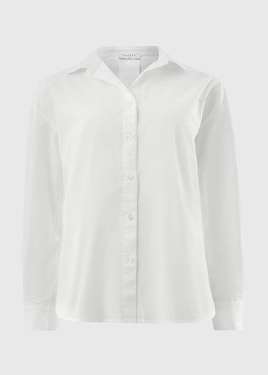 White Poplin Shirt