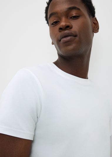 2 Pack White Vest T-Shirt